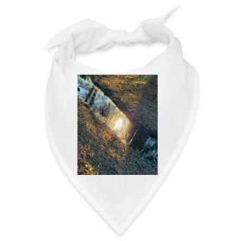 wasser nature - Bandana - Weiß - Vorne