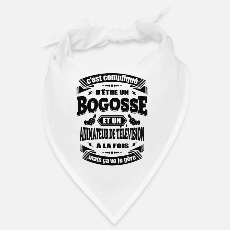 BOGOSSE ET ANIMATEUR DE TÉLÉVISION Bandana