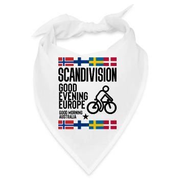 Skandinavien Eurovision - Bandana - Weiß - Vorne
