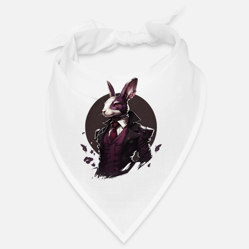 Lapin avec costume Bandana