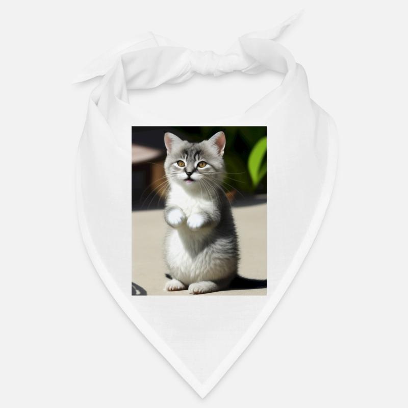 Chat persan blanc Bandana