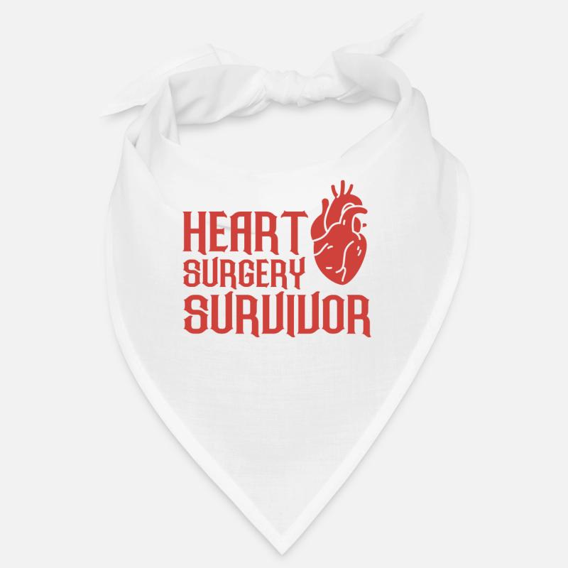 Survivant d’une opération à cœur ouvert pour que le rythme continue Bandana
