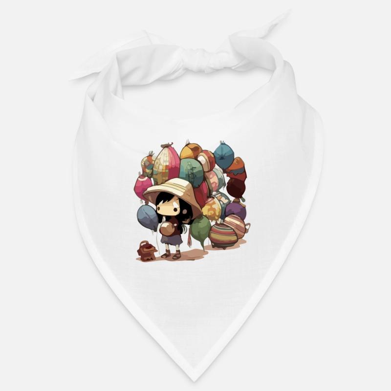 La vendeuse de ballons Bandana