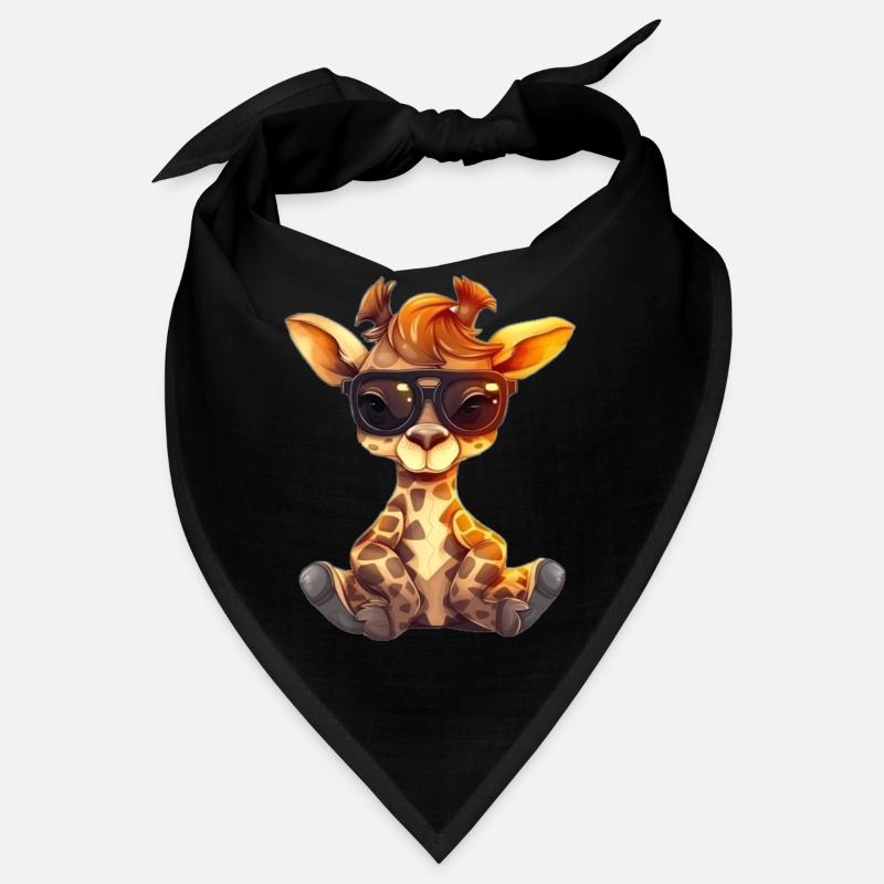 Cute Baby Giraffe Bandana