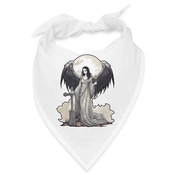 Dark Angel - Bandana - Weiß - Vorne