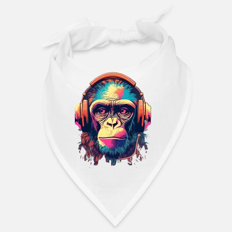 Battements de singe Bandana