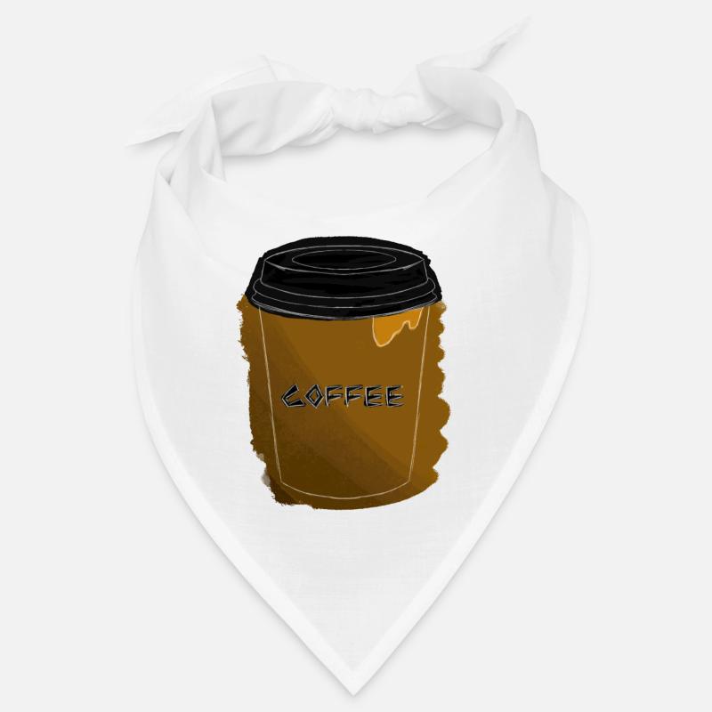 coffee becher mit outlines Bandana