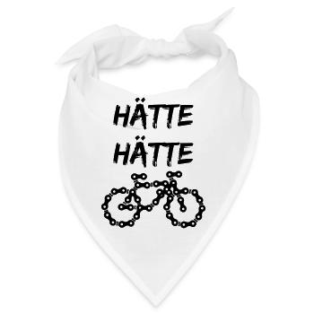 Hätte Hätte Fahrradkette - Bandana - Weiß - Vorne