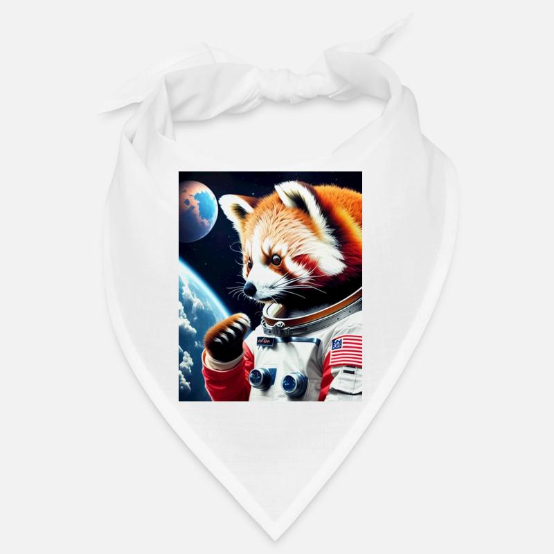Panda roux dans l’espace Bandana