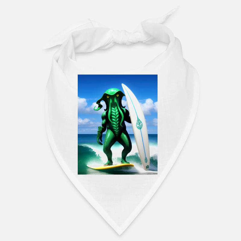 Surf Cthulu #002 Bandana