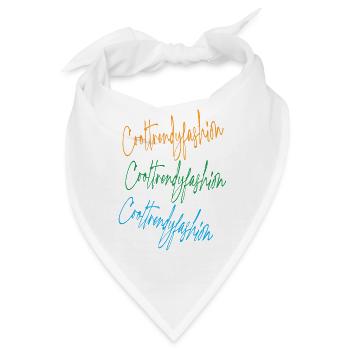 Cooltrendyfashion - Bandana - Weiß - Vorne