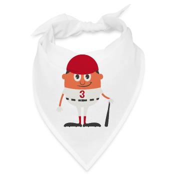 Ballsport - Bandana - Weiß - Vorne