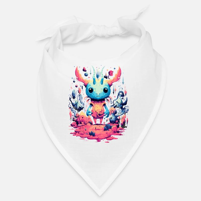Monstres effrayants d’Halloween Bandana