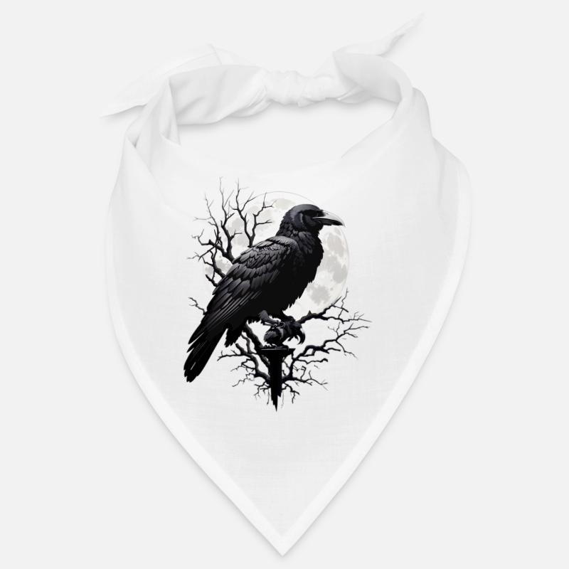 Corbeau noir Bandana