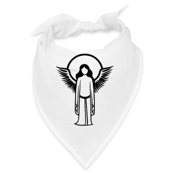 Engel - Bandana - Weiß - Vorne