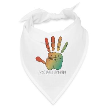5. Geburtstag - Bandana - Weiß - Vorne