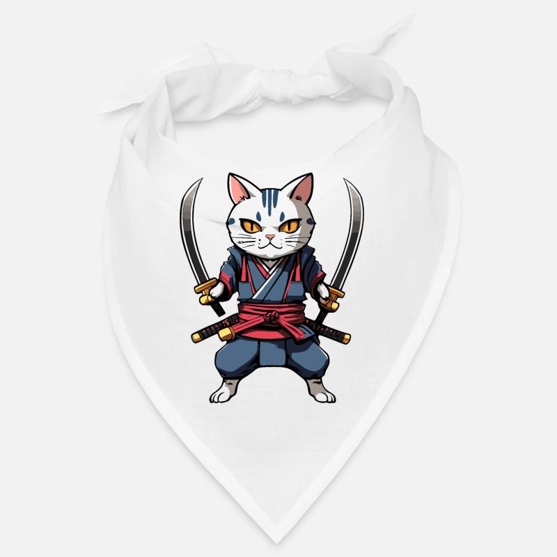Samurai Cat #33 Bandana