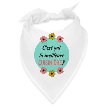 OMA. OMA - Bandana - Weiß - Vorne