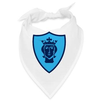 Der Stolz von Stockholm - Bandana - Weiß - Vorne
