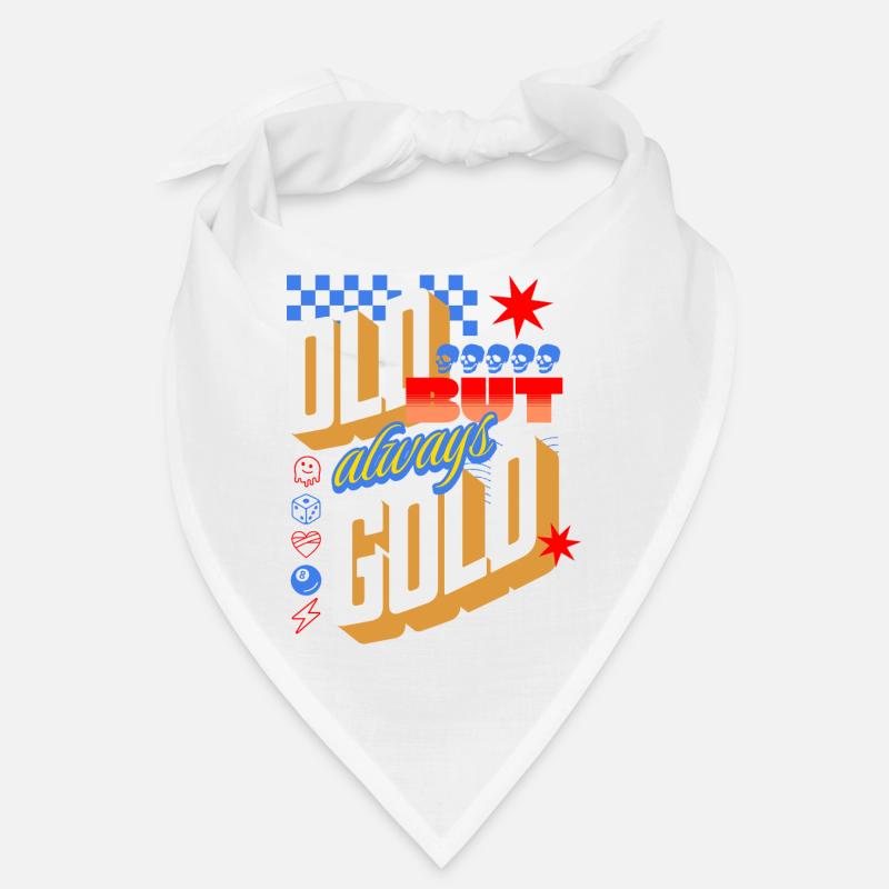 Old but always Gold Retro Bandana