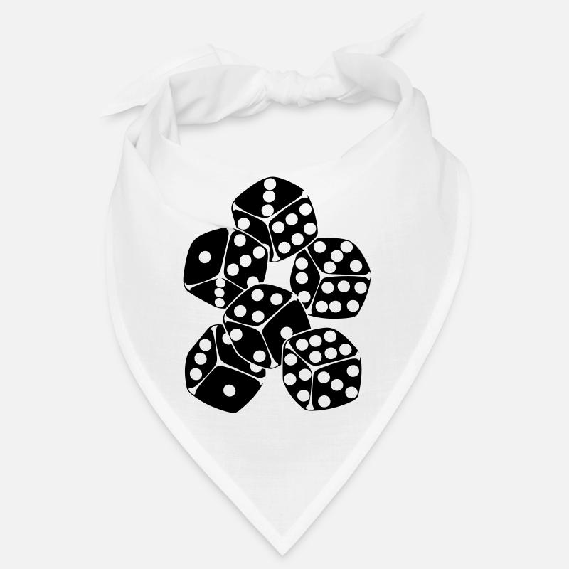 Sechs Würfel Bandana