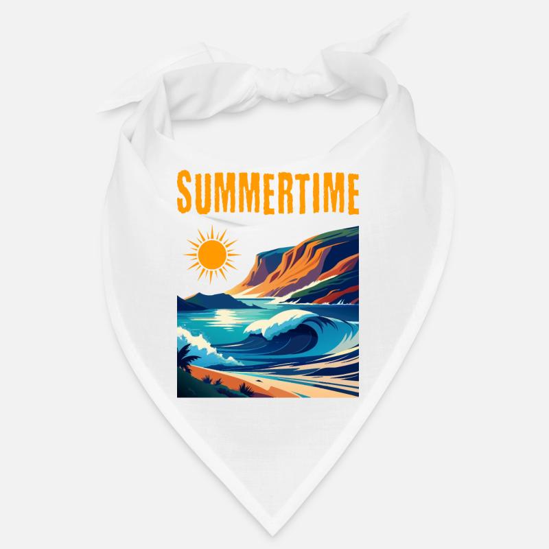 Summertime - schönes Sommerdesign Bandana