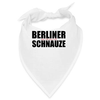 Berlin Souvenir Touristen Hauptstadt Metropole BLN - Bandana - Weiß - Vorne