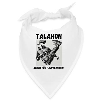 Talahon Kick - Bandana - Weiß - Vorne