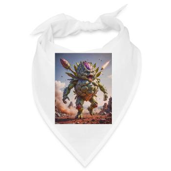 Gemüse Untergang Apocalypse Monster transformat - Bandana - Weiß - Vorne
