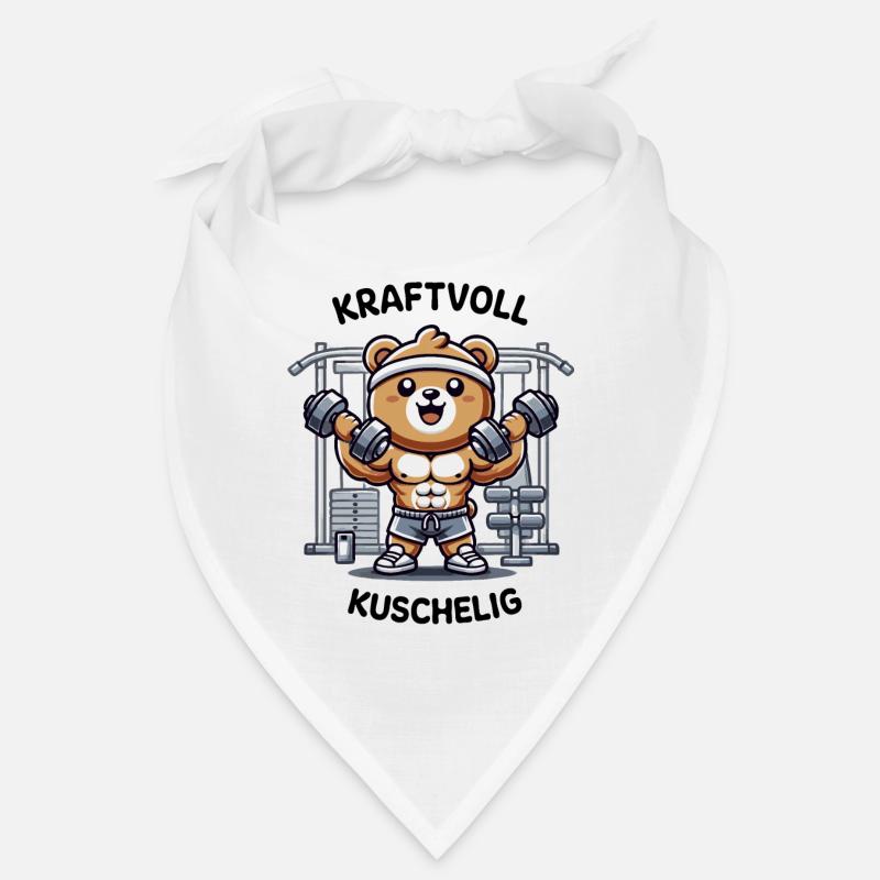 The powerful and cuddly bear at the same time Bandana