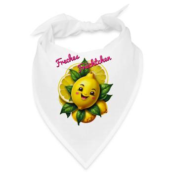Freches Früchtchen - Bandana - Weiß - Vorne