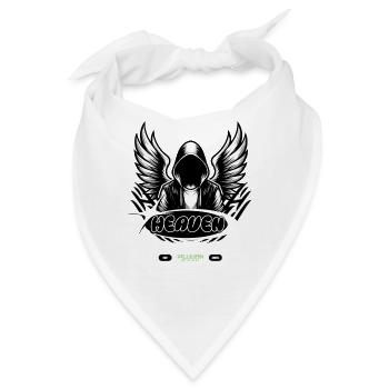 Heaven Engel im Hoodie - Engelflügel - Bandana - Weiß - Vorne