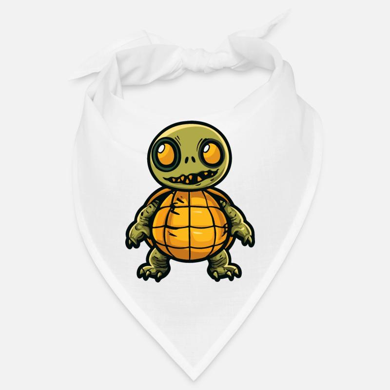Schildkröte Halloween Comic Lustig Bandana