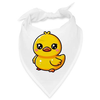 Ente Ente Ente Ente Ente - Bandana - Weiß - Vorne