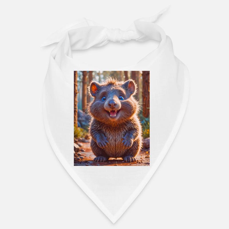 animal australien super mignon Down Under Wombat Bandana