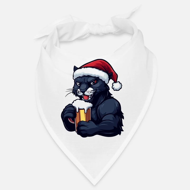 Panther Weihnachten Bier Bandana