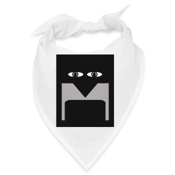 Tabby - Bandana - Weiß - Vorne