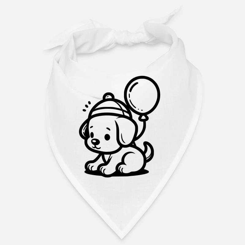 Hundewelpe Bandana