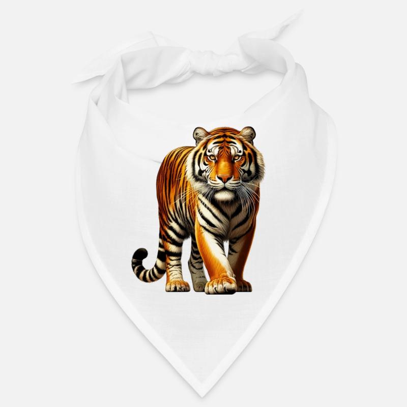Tiger - Bandana - Weiß