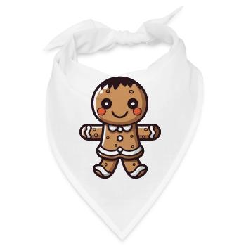 lebkuchen junge - Bandana - Weiß - Vorne