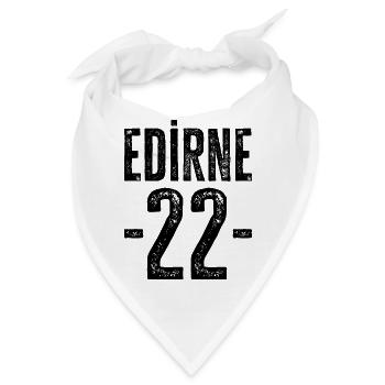 Edirne 22 – Stolz auf die osmanische Geschichte - Bandana - Weiß - Vorne