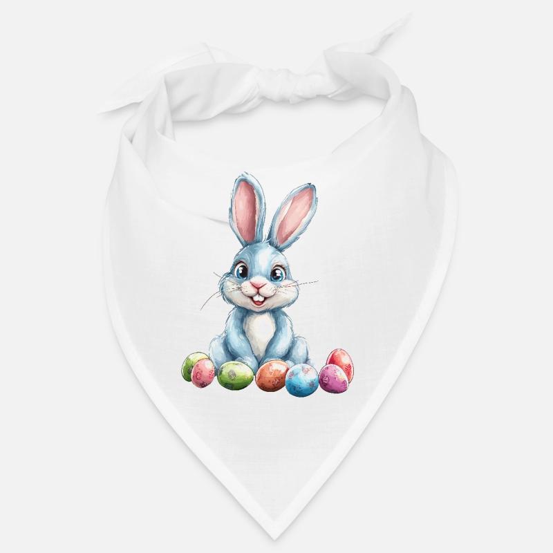 Easter Bunny - Bandana - white