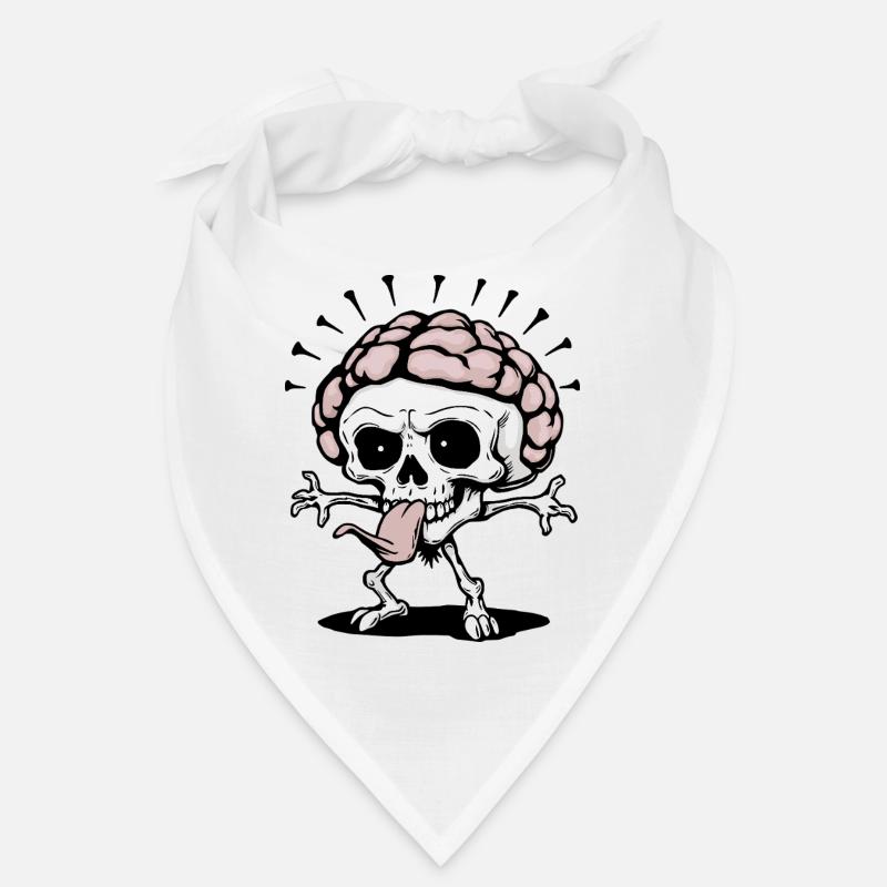 Skull Brain Bandana