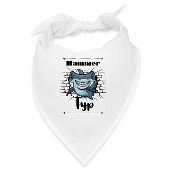 Hammer Typ - Bandana - Weiß - Vorne