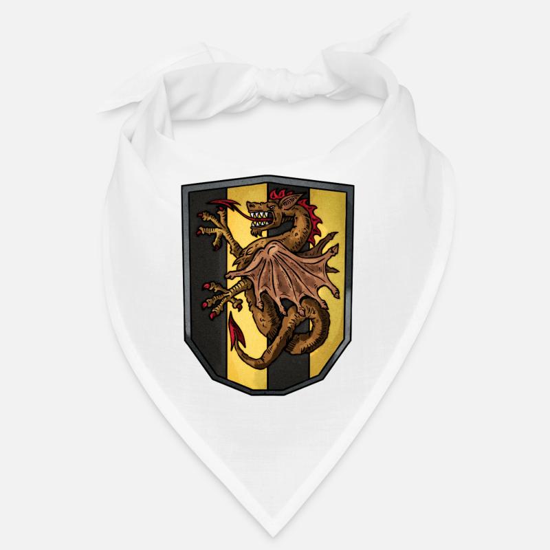 Armoiries des dragons bruns Bandana