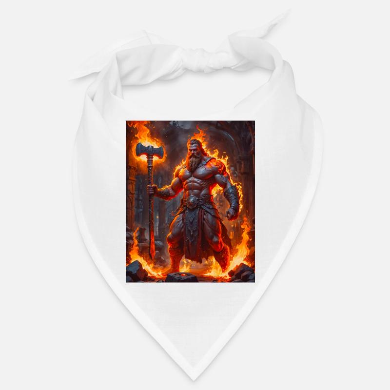 Svarog, dieu slave du feu, de la forge et du céleste Bandana
