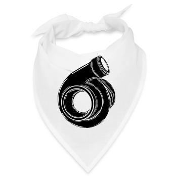 Turbo - Bandana - Weiß - Vorne