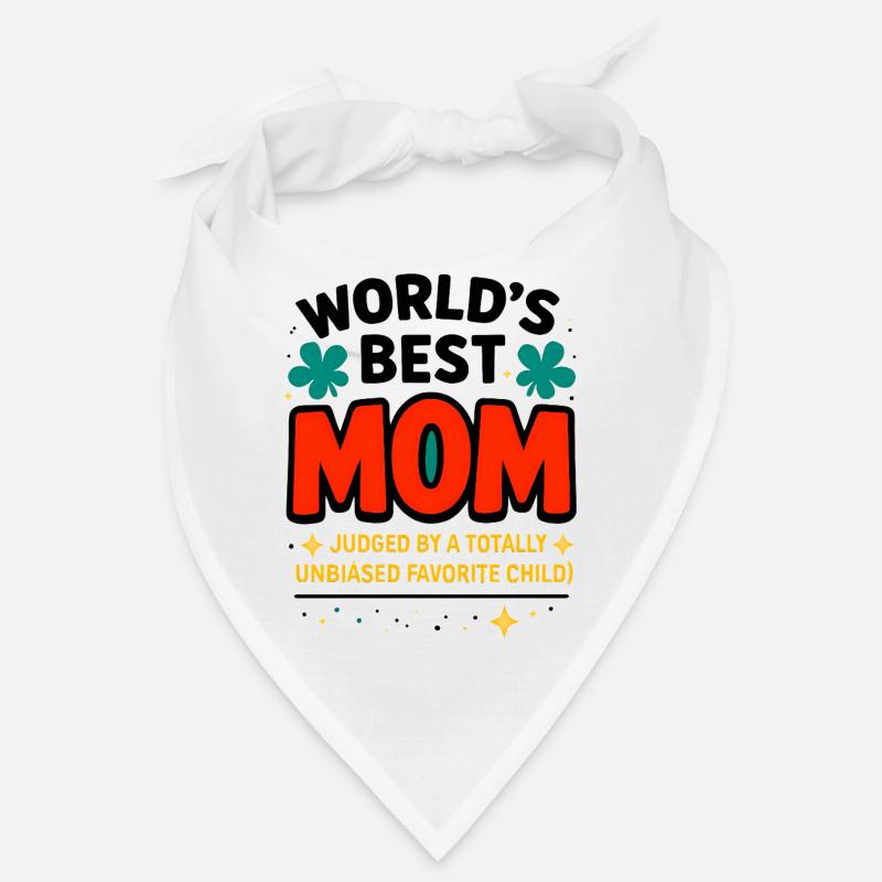 Die beste Mutter der Welt Lustiger Frecher Witz Bandana