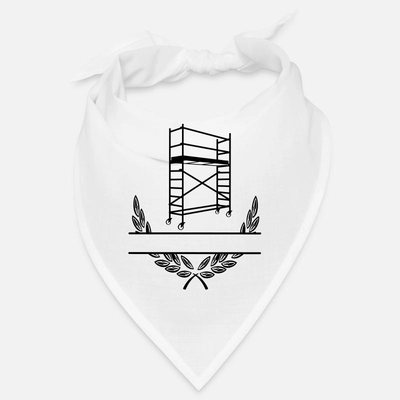 Scaffolding with laurel wreath and namespace Bandana