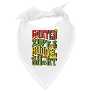 GARTEN ZUPF UND BUDDEL SHIRT - Bandana - Weiß - Vorne